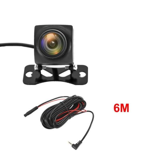 Caméra De Recul Voiture HD 5 Broches - Vision Nocturne, Angle 170°, Câble 6m, Résistante Au Soleil