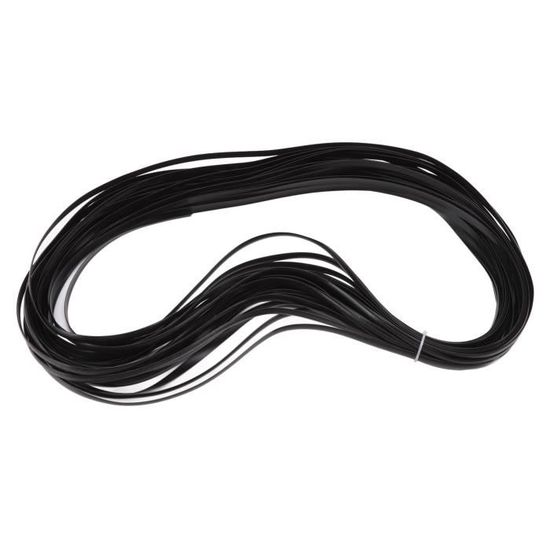 Rouleau De Rotin Plastique Pour Réparation Meubles - 37.6 M, Blanc, Matériau PE Imperméable, Pour Restaurer Chaises Et Tables De Jardin