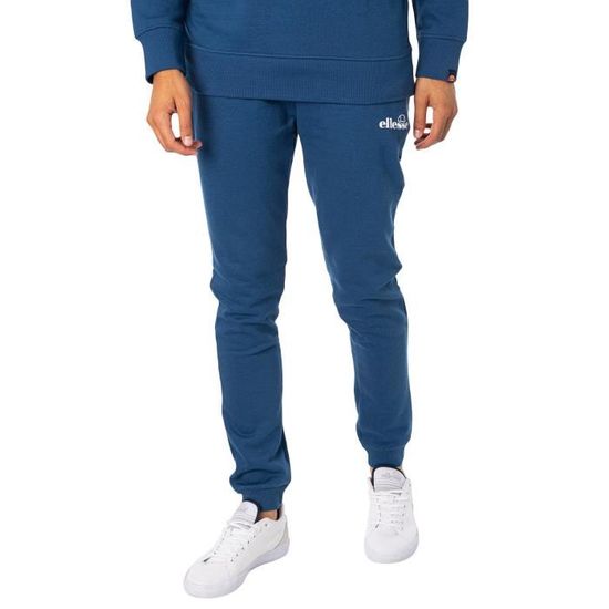 Short De Sport Ellesse Bleu Moyen, Homme Taille M, Taille Réglable Avec Poches