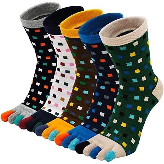 Chaussettes 5 Doigts Homme Chaussettes Orteils S par s Sport