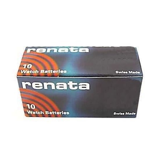 Lot De 10 Piles Bouton Renata 337 (SR416SW) - 1.55V - Pour Montre - Qualité Suisse Précise