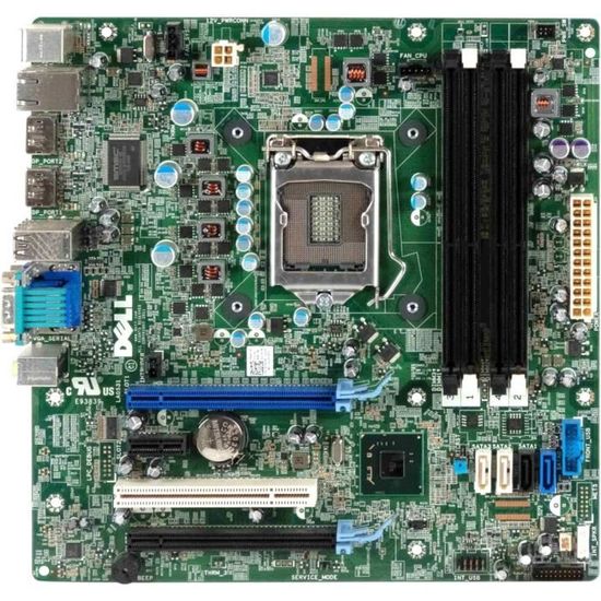 Carte mere DELL CN-0K216C-74431 G33M02 REV A00 sans plaque SOCKET 775 Carte mere DELL CN-0K216C-74431 G33M02 REV A00 sans plaque SOCKET 775