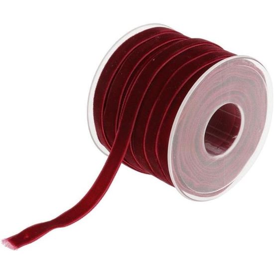 G2PLUS Ruban De Noël 2 Rouleaux 22 M Ruban Satin 20mm Ruban Cadeau Ruban Rouge E