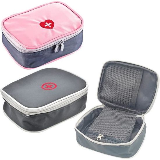 Trousse De Secours Vide Étanche 25x20x13,5 Cm - WeddHuis - Grande Capacité Pour Voyage, Camping