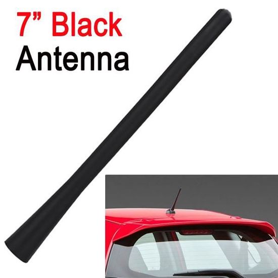 Yaoaofron Noir Universel De Voiture Pare-Brise Électronique AM-FM Radio  Antenne Non-Directionnelle Voiture Véhicule Auto Accessoires en Plastique  Noir Accessoires électronique embarquée Accessoires audio et vidéo