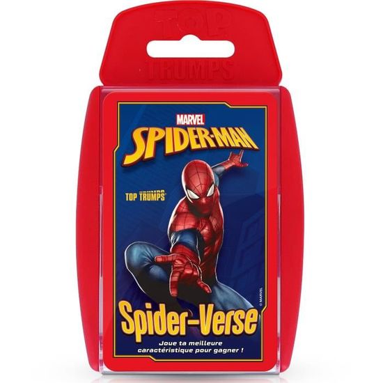 Jeu de cartes Top Trumps Spider-Man - Winning Moves - 30 cartes - Pour enfants à partir de 6 ans
