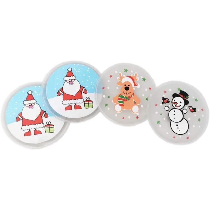 Pack De 6 Chauffe-mains Réutilisables Pour Enfants - Chaud En 2 Sec, Idéal Pour L'hiver, Activités Extérieures - 11