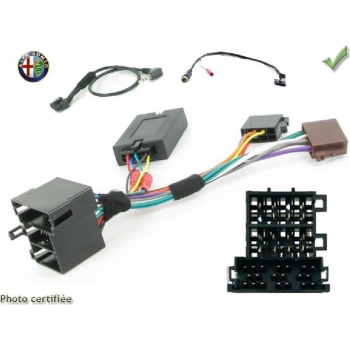 Interface Cde au volant Alfa Romeo 147/156/GT 00-07 Clarion - ADNAuto - ADN-CAVAR01CL