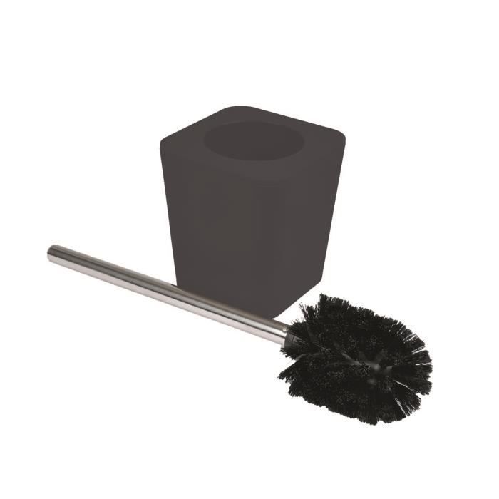 Brosse WC Noir en plastique