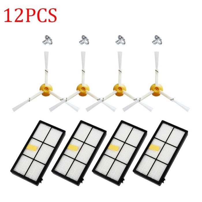 Kit de filtres et brosses HEPA pour aspirateur Robot iRobot Roomba, séries 800 900 860 870 880 890 960 980 990