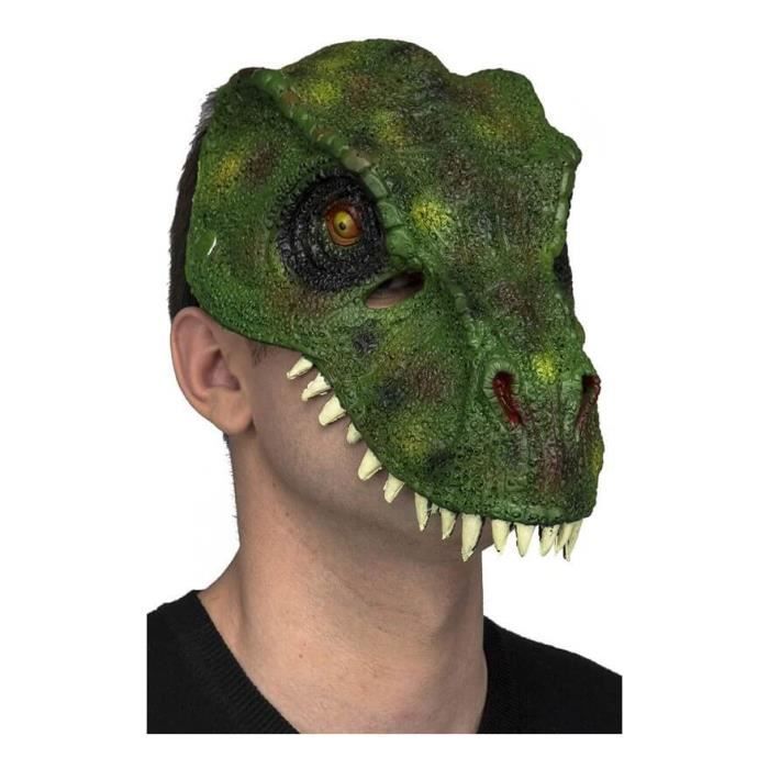 Masque de T-Rex Verte