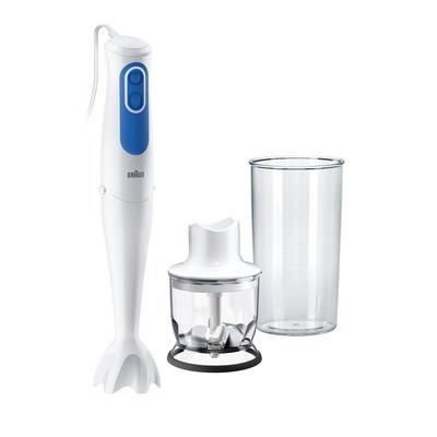 BRAUN MQ3020WH Mixeur plongeant avec hachoir Pasta - Bleur