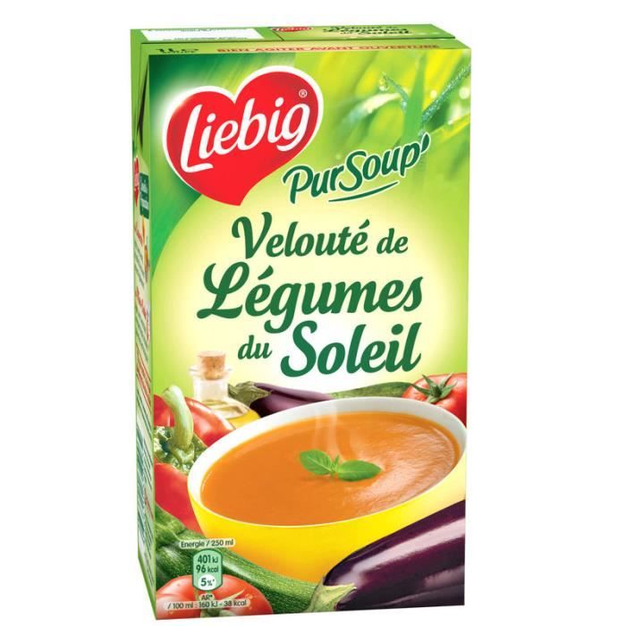 Velouté légumes du soleil 1L Liebig