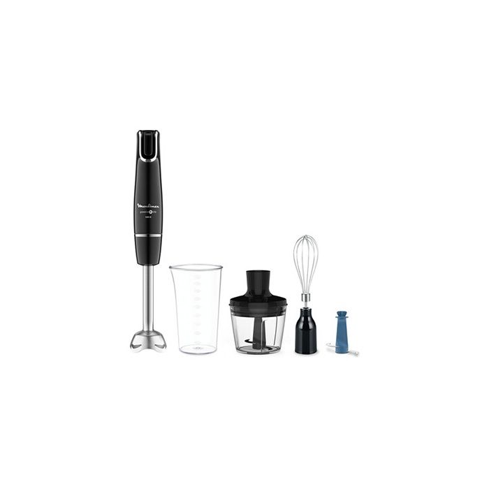 Mixeur plongeant Moulinex Infiny Force avec 4 accessoires DD944810 1000 W Noir - Moulinex