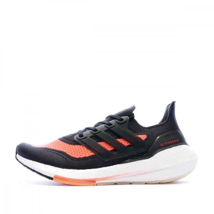 Chaussures de running noir/orange homme Adidas ULTRABOOST 21