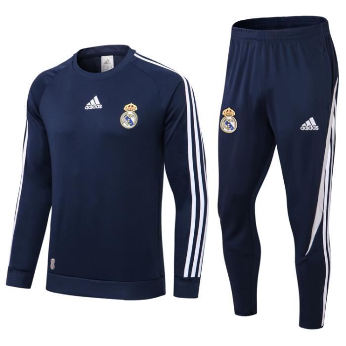 Reals Madrids Survêtement de Foot Homme 2022 2023 Nouveau Maillot de Football Pas Cher Survet Kit