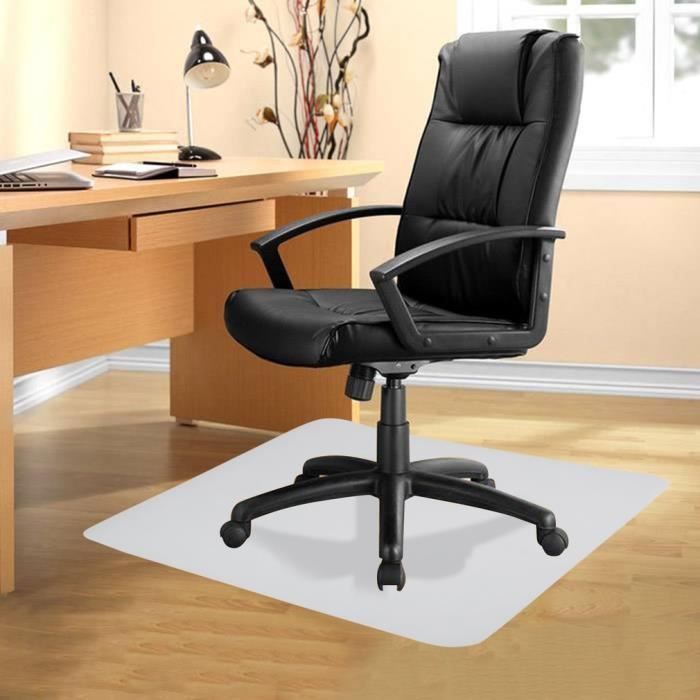 Tapis Protège-sol - Tapis Chaise de Bureau - Protection Sol Dur, Parquet, Lino - 120*120*0.18CM