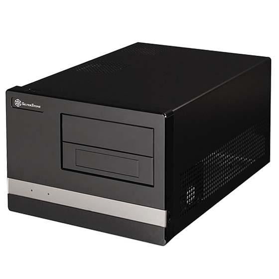 SilverStone SST-SG02B-F USB 3.0 - Sugo Boîtier PC cube Micro ATX, noir