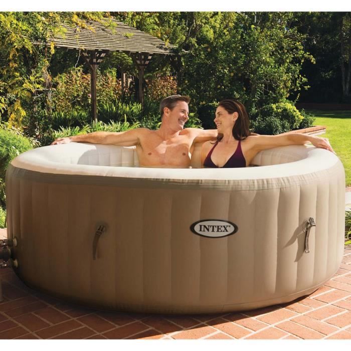 Intex Spa gonflable avec massage à bulles 196 x 71 cm PureSpa 28404NL