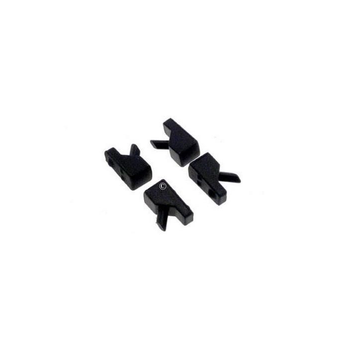 Lot de 4 patins en caoutchouc grille (101765-7025) - Four, cuisinière - WHIRLPOOL, BAUKNECHT, IGNIS, LADEN (11001)