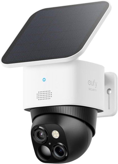 eufy - Security SoloCamS340 - Solaire - extérieure sans Fil - Surveillance 360° 720p - Wi-FI 24 GHz - Compatible HomeBase 3