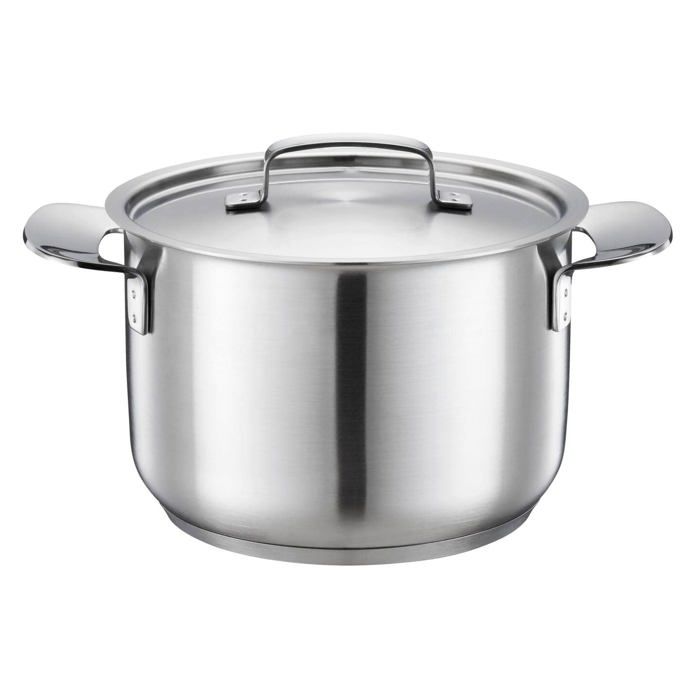 Fait-tout - FISKARS - 1064751 - 15 l - Inox recyclé - Couvercle avec sortie vapeur