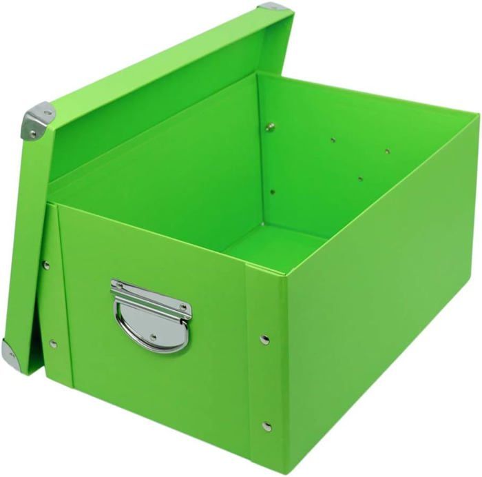 LAUBLUST Boîte en bois avec couvercle - env. 30 x 20 x 14 cm | Naturel - Boîte de rangement