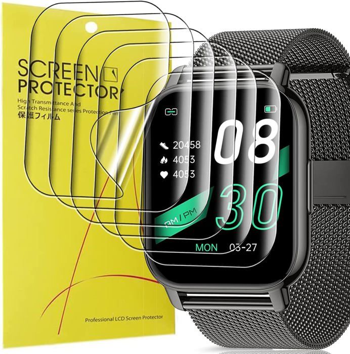 2 Pièces] Pour Iphone 13 Mini - Films De Protection D'Écran Hydrogel 3D Avec Support Téléphone