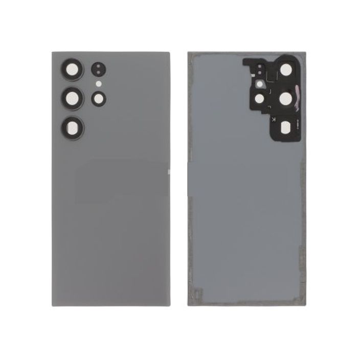 Cache Batterie Vitre Arrière Pour Samsung Galaxy S23 Ultra S918B Sans logo - vue 2