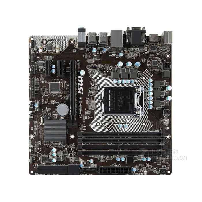 Carte mère MSI B150M PRO-VDH D3 Intel B150 LGA 1151 4xDDR3 SDRAM 64 Go Micro ATX - Msi