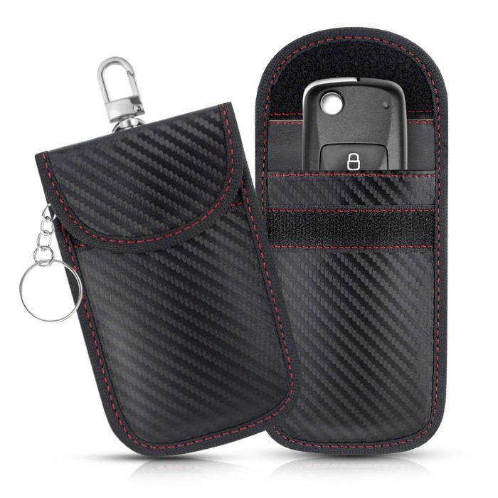 Carte De Blocage RFID Defender - Protection Portefeuille Antivol Avec Laisse Rétractable