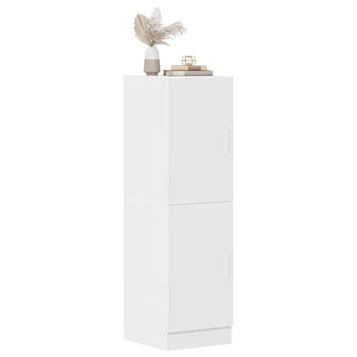 Meuble bas Armoire Buffet de cuisine BONNIE Armoire de cuisine blanc 38x415x1315 cm bois dingénierie - BELLE M30206102