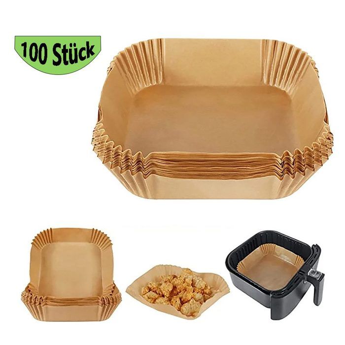 Smart-Planet Papier Sulfurisé – 100 Feuilles, 16 X 16 X 4,5 Cm