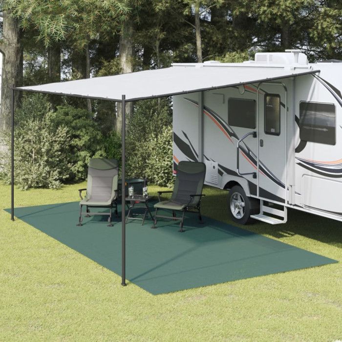 Tapis de tente vert 6x3 m