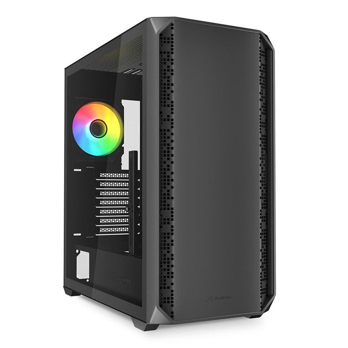 Sharkoon AK2 RGB Midi Tower - vue 3