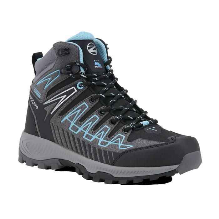 Chaussures de randonnée femme Trezeta Thunder Mid - dark grey/azure