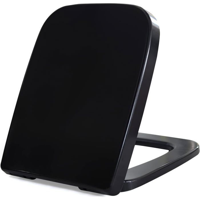Abattant WC Avec Abaisseur Automatique – Fanmitrk – Ovale – Blanc Plume – Duroplast