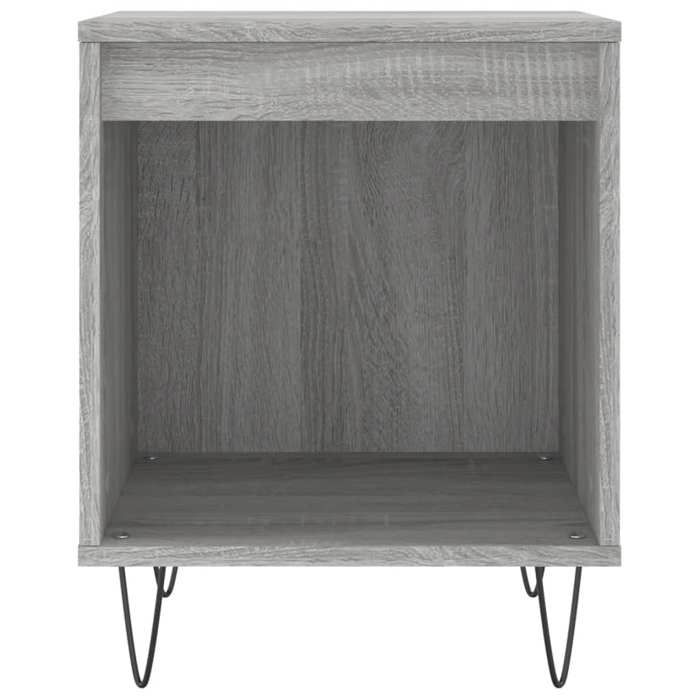 Gris Table de chevet(1 PC)- NGM - Cabinet de Lit/armoire de chevet - sonoma gris 40x35x50cm bois d’ingénierie T400841