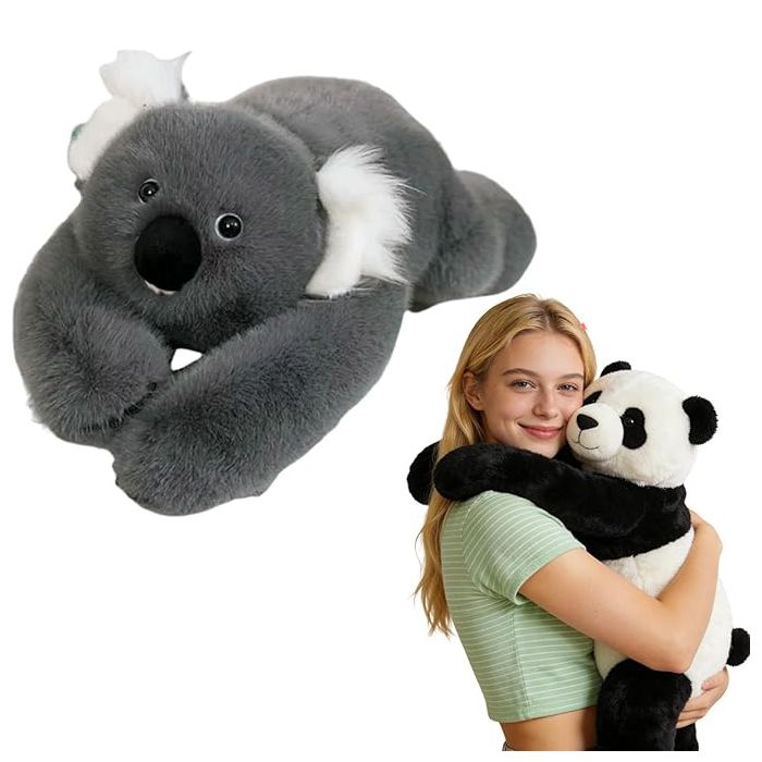 Générique Peluche Koala Apaisante Et Douce, Compagnon de Sommeil Apaisant, Peluche Koala Qui Respire Anti Stress, Kalohia Koala Thérapeutique, Câlins sans Fin (A