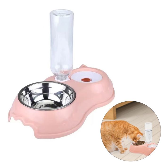 Gamelle dalimentation lente pour chiens  - TCHOUPIN -  distributeur eau automatique pour chat chien