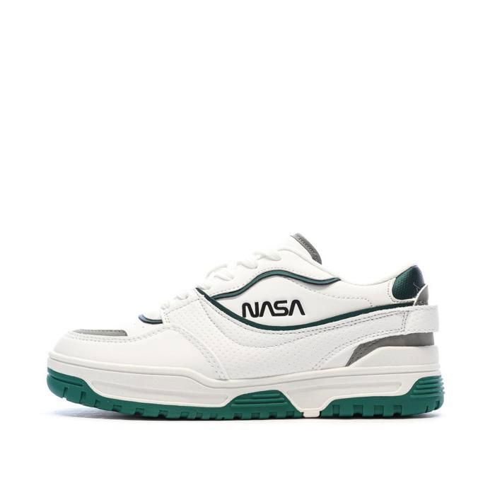 Baskets Blanc/Vert Garçon Nasa Jabalem Baskets Blanc/Vert Garçon Nasa Jabalem