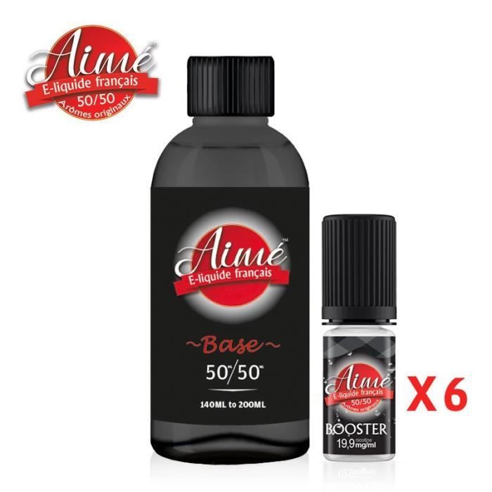 Pack Base/Booster DIY Aim 200ml 50/50 - 6mg - Cdiscount Au quotidien Pack Base/Booster DIY Aim 200ml 50/50 - 6mg - Cdiscount Au quotidien