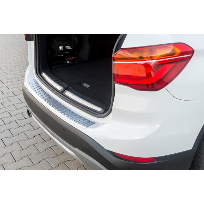 SEUIL COFFRE BMW X1 F48 APRES 11/2014 INOX CHROME PARECHOC ARRIERE 