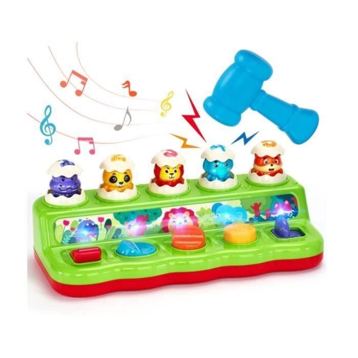 Jouet pour Bébé 1 an -up - Animaux - Couleurs - Musique joyeuse