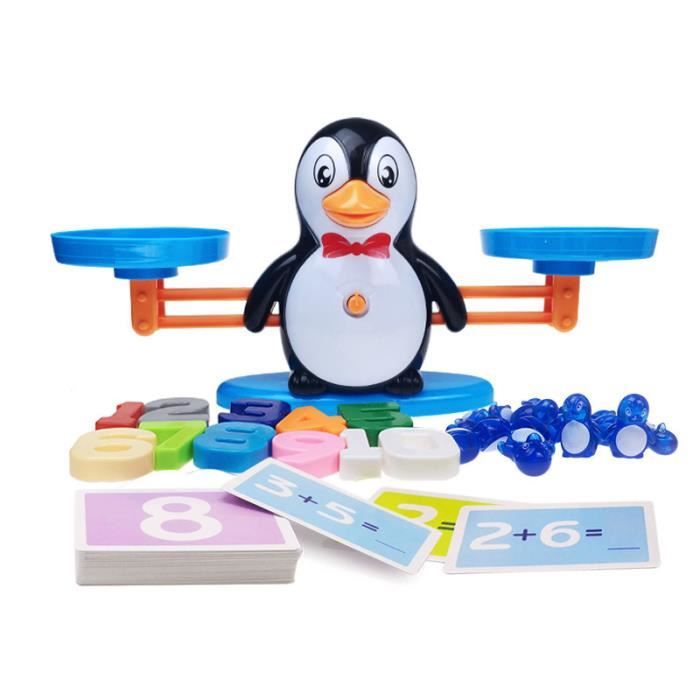 Balance Numérique Montessori Pour Enfants - Jeu Éducatif Mathématiques 37cm