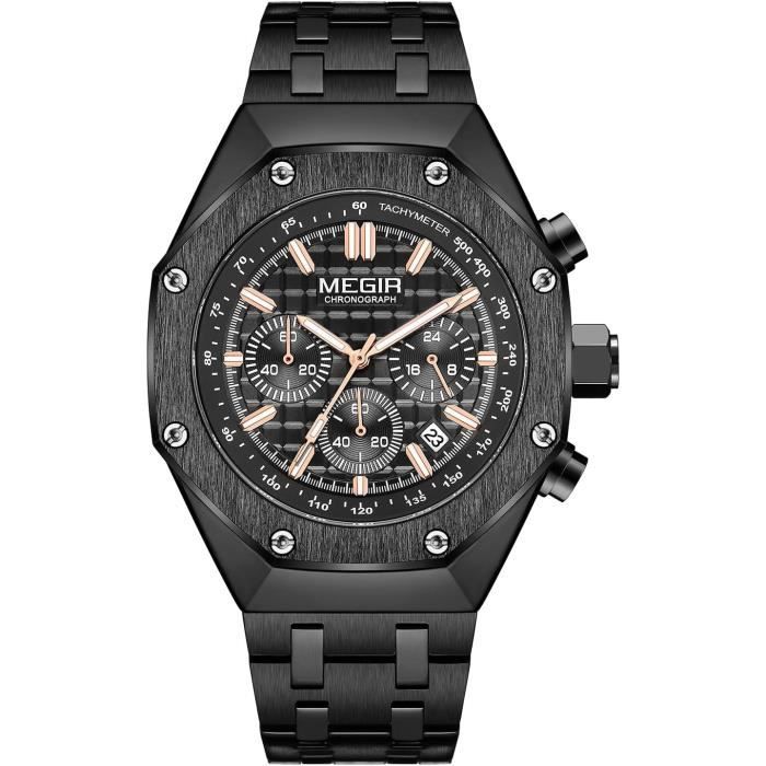 Montre 2025 octogonale homme