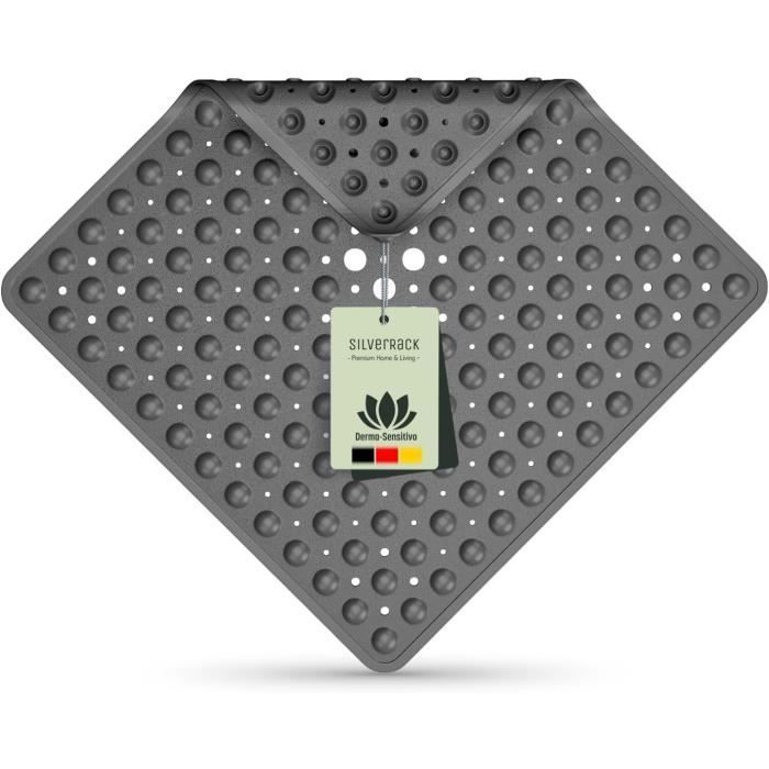 Dermasensitivo Tapis De Bain 100 % Sans Bpa (Blanc - Aspect Galets