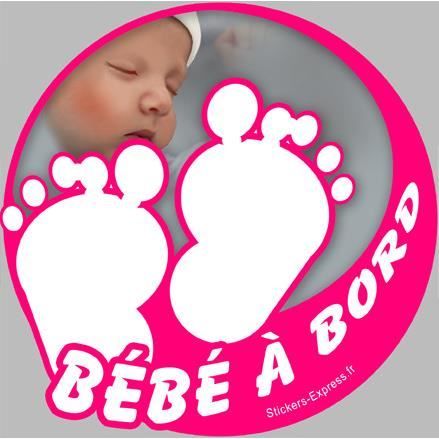 Bebe A Bord Fille Home Garden Decals Stickers Vinyl Art Bebe A Bord Fille Home Garden Decals Stickers Vinyl Art