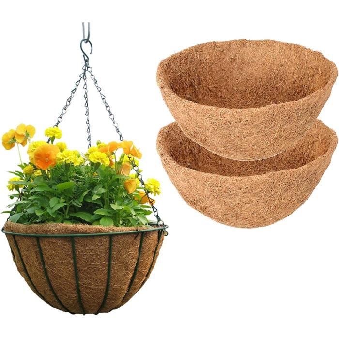 Pot De Fleurs Mural Suspendu En Plastique 24x17x15 Cm - Pour Intérieur/extérieur, Avec Crochets, Design Moderne - 10