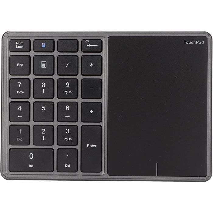 Clavier Numérique sans Fil, Pavé Numérique 22 Touches 2.4G Pavé Numérique Portable avec Pavé